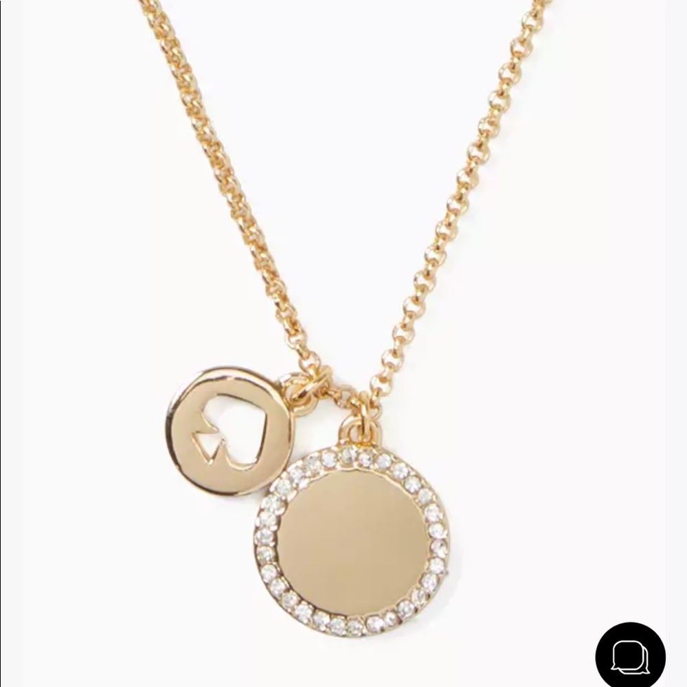 Kate Spade Spot the Spade Pendant Necklace